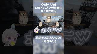 【切り抜き】❌→赤ちゃんVtuber ⭕️→ミミズクさんの子連れ【小城夜みるく】 #切り抜き #深層組 #vtuber #onlyup #shorts