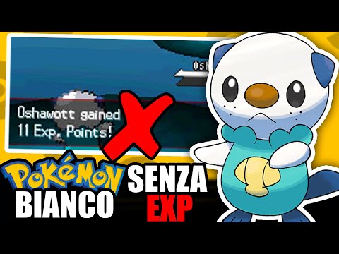 POKÉMON BIANCO senza PUNTI ESPERIENZA! - LIVE 12 ORE