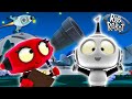 Learn About Planets, Comets and Stars! 🚀| @Rob-The-Robot  | Preschool Learning | Moonbug Tiny TV