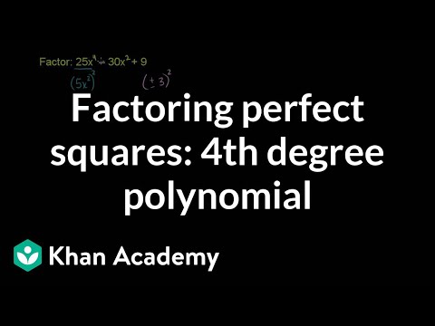 Factoring Special Products 2