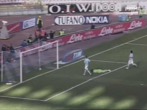 Calcio 2009 : J27 : Naples - Lazio : 0-2