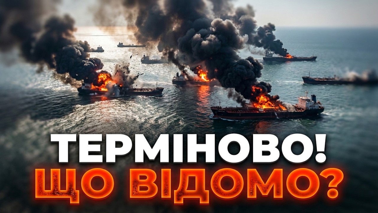 ⚡️9 ХВИЛИН ТОМУ! Танкери РФ під водою! Вдарили по ТІНЬОВОМУ ФЛОТУ. Москва БЕЗ