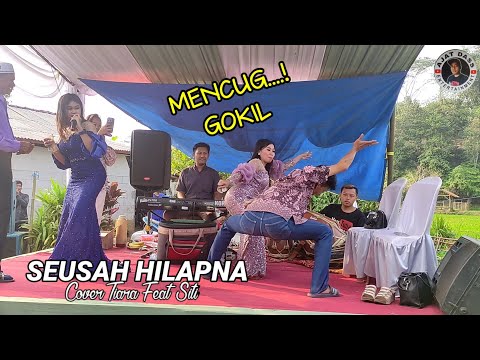 MENCUG HEBOH SEUSAH HILAPNA (Live Kp Mandorbass)Cover Vocal Tiara Feat Siti