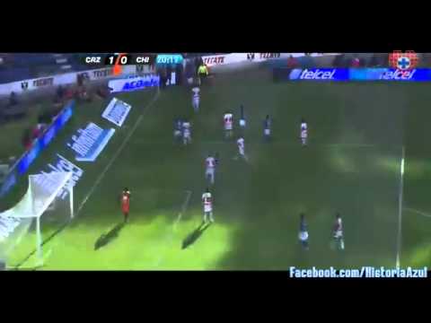Gol de Nicolás Bertolo - Cruz Azul vs Jaguares - Jornada 9 -