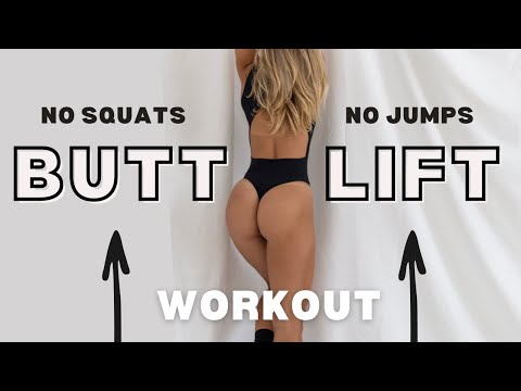 20 MIN BOOTY LIFT WORKOUT / Grow Butt, Not Thighs (NO JUMPING)