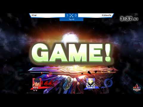 WR1 - Khal [Ryu] vs. Kidiswife [Samus] - Smash ULtime 4