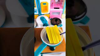 Satisfying with Unboxing & Review Miniature Kitchen Set Cooking Video | ASMR Video no music #asmrtoy