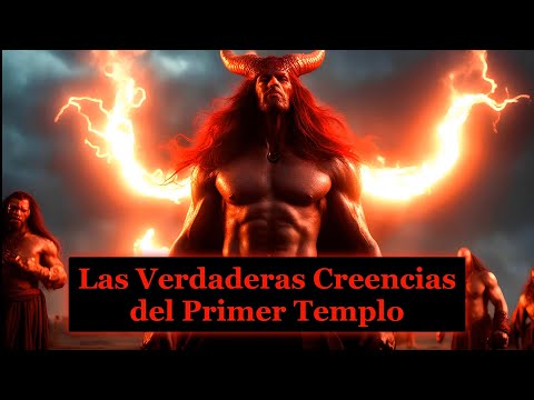 Las Verdaderas Creencias de los Judios Del Primer Templo