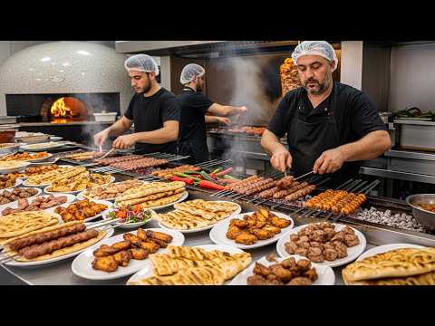 The Istanbul Restaurant That Feeds Hundreds Daily! Real Turkish Kebab Masters