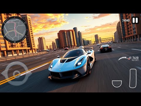 Police Car Chase Simulator 3D Game - Real Cop Cars Driving Simulator 2025 - Android GamePlay