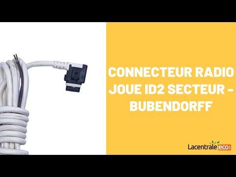 Connecteur radio joue iD2 secteur - Bubendorff