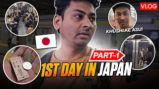 TRAVELING TO JAPAN FOR THE FIRST TIME | DAY 1 VLOG  🇯🇵❤️🇮🇳