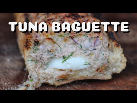 Dieses THUNFISCH und EI GRILL-BAGUETTE wird euch UMHAUEN - deutsches BBQ-Video - 0815BBQ