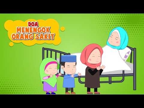 DOA MENENGOK ORANG SAKIT #videoanak #videoanakislam #kartunanakmuslim