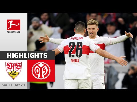 Resumen de Stuttgart vs Mainz 05 Matchday 21