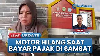 Niat Hati Bayar Pajak, Motor Apriyanti Malah Hilang, UPTB Samsat IV Palembang Janji Cari Solusi