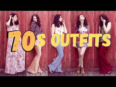 70s inspired outfits 🍹👗🌻(70s style lookbook, modern...