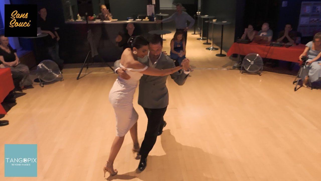 MILONGA SANS SOUCI '25 GENEVA - Eva Laura & Thomas dance Juan D'Arienzo - Milonga Querida