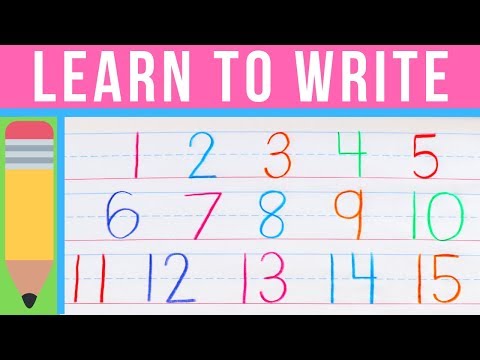 How to Write Numbers | Learn to Write with Chicka Chicka 123 | Handwriting Practice for Kids