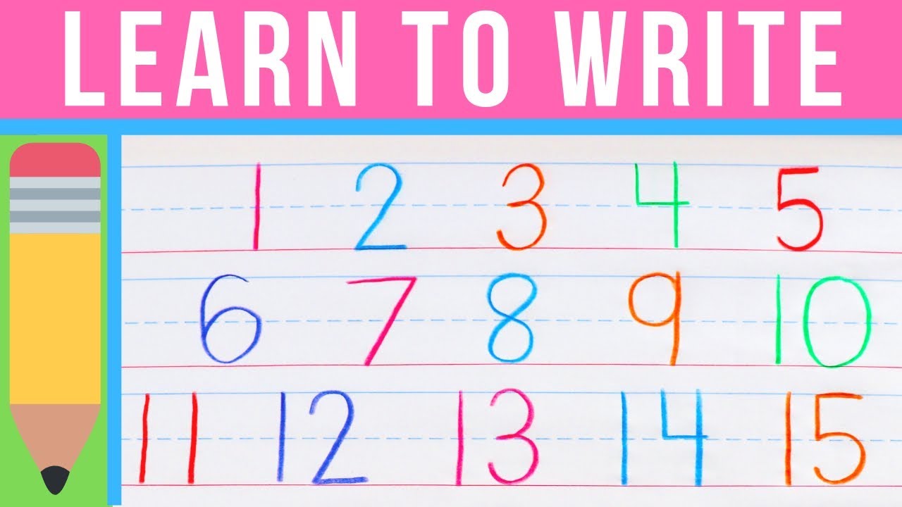 How to Write Numbers | Learn to Write with Chicka Chicka 123 | Handwriting Practice for Kids
