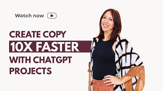ChatGPT Tutorial: Create Consistent Brand Copy 10x Faster (For Marketing Managers)