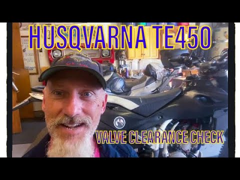 How To Do A Valve Clearance Check and Adjustment: Husqvarna TE450, SWM RS500R, TE510, TE310