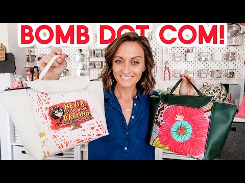 Bomb Dot Com Beauty Bag! A Fun Way To Store Your Favorite Things!