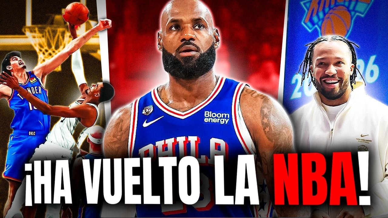 ¡LEBRON Y LOS SIXERS ANULAN A LOS KNICKS! ¡WEMBY DECEPCIONA! ¡GRAN DEBUT DE ADAY!