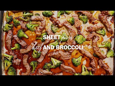 Sheet Pan Beef and Broccoli (30-minute, hands-off...