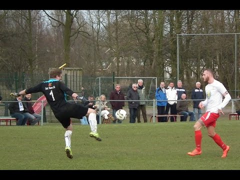 Heukelum 1 - Wieldrecht 1, Ferry Meijdam scoort 1-0