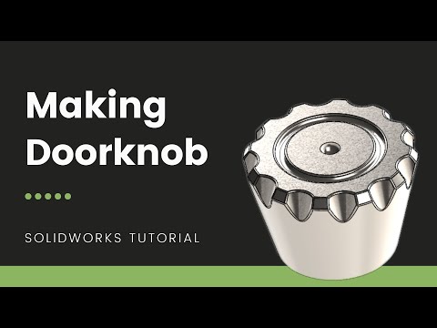 Making a pendent lamp in Solidworks