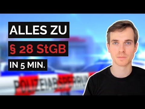 Strafrecht AT Crashkurs: Alles zu § 28 StGB in fünf Minuten – endlich jura.
