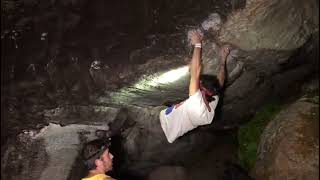 Video thumbnail de Tijolo, V7. Cocalzinho de Goiás