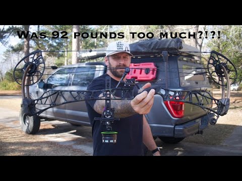 BRAND NEW 92 POUND MATHEWS BOW BREAKS?!?!