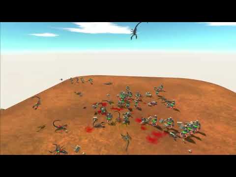 Animal Revolt Battle Simulator// 35 Ghor Gorilla VS 25 Emperor Scorpion