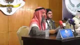 جانب من مشاركة الشيخ في مؤتمر وسطية ابن تيمية