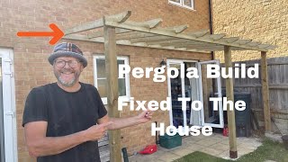 Building A Pergola Fixed to A House