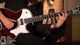 Video thumbnail for TV Jones Spectra Sonic C Melody Baritone Electric Guitar Played By Brian Love (Part Two) by Carter Vintage Backstage