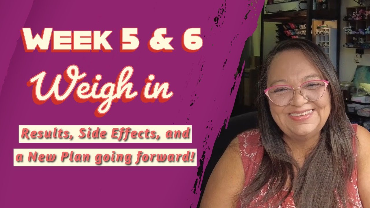 Zepbound 5mg Update   Weeks 5 & 6 Results, Side Effects + Fasting Plan