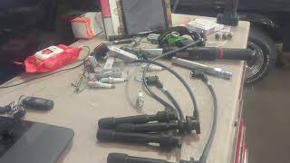 Spark plug replacement 2008 Kia Spectra EX 2.0L How to change plugs.