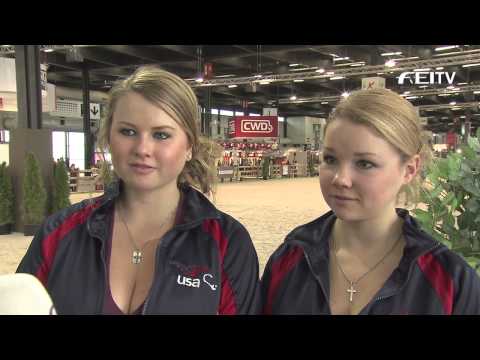 FEI World Cup™ Vaulting Final 2014 - Cassidy & Kimberly Palmer