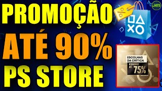 NOVA PROMOÇÃO NO PS4 E PS5 !! JOGOS BARATOS NA PROMOÇÃO ESCOLHA DA CRÍTICA PLAYSTATION!