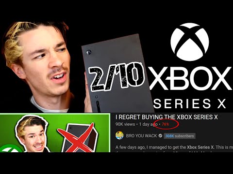 "Xbox Series X SUCKS! Don't Waste Your Money" | The Worst Xbox Series X Review/Unboxing on YouTube