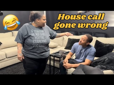 House Call with a twist.. Redd doing the Popping up now, and she Training. #RedvsRedd 