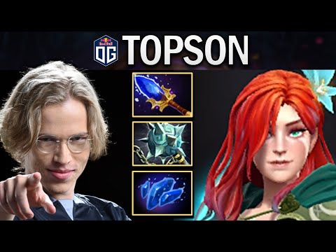 OG.TOPSON WINDRANGER WITH AGHANIMS SCEPTER & SHARD - DOTA 2 GAMEPLAY