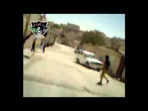 التصدي للطيران الحربي في مدينة الطبقة في محافظة الرقة