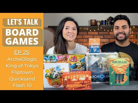 Let's Talk Board Games #25 - King of Tokyo: Origins, ArcheOlogic & More