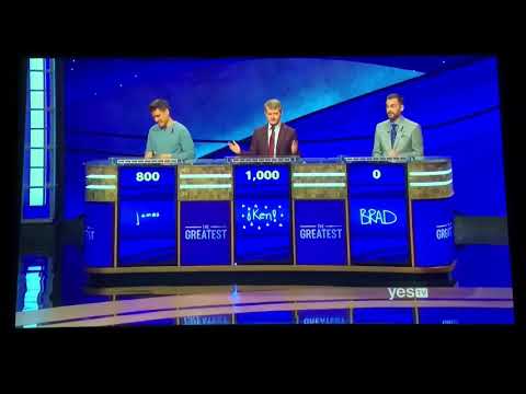 Jeopardy, Greatest of All Time Day 4, Game 2 - THE WORST CLUE on the 1st Daily Double (1/14/20)