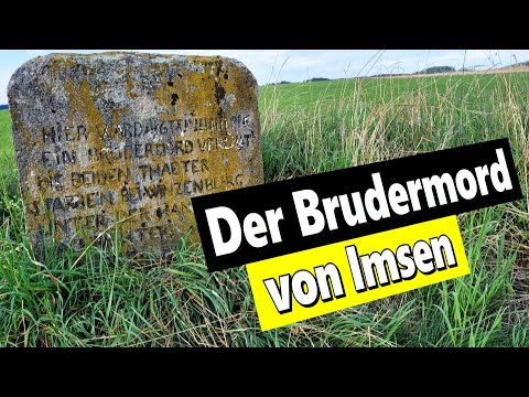 Die blutige Geschichte vom Brudermord bei Imsen: der einsame Kreuzstein am Nattenberg