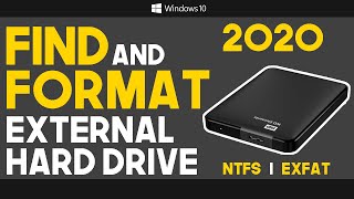2023-2024 APPROVED!!! | HOW TO FIND AND FORMAT EXTERNAL HARD DRIVES TO NTFS AND exFAT | PC | Xbox
